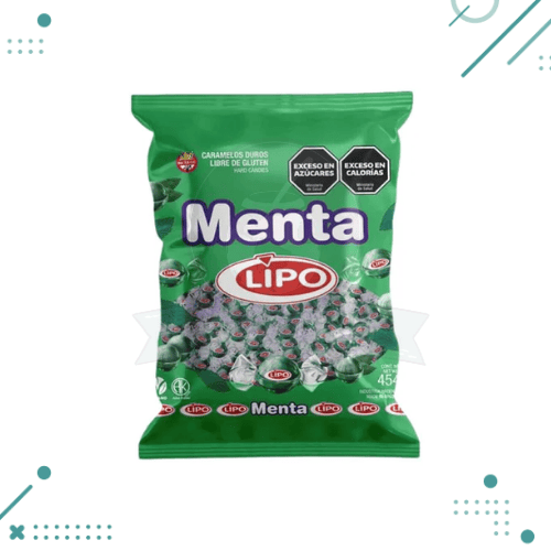 Diseño sin título (44) Caramelos LIPO Menta (454gr) - Imagen 1