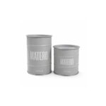 Latas MATERO Yerbera-Azucarera Color GRIS
