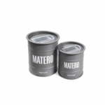 Latas MATERO Yerbera-Azucarera Color GRIS - Imagen 2