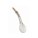 Bombillon Argentina Campeon de Alpaca y Bronce con Dijes (Copa Del Mundo, Estrellas y Fechas) (18cm) - Imagen 4