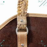 Media Canasta Premium Pelo Vacuno- Color Marron - Imagen 5