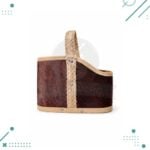 Media Canasta Premium Pelo Vacuno- Color Marron - Imagen 2