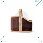 Media Canasta Premium Pelo Vacuno- Color Marron - Imagen 2