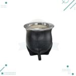 Mate Camionero Interior Calabaza Color Negro Virola ACERO + Bombilla de Regalo - Imagen 5