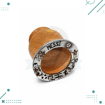 Camionero De Algarrobo Grabado - Messi (10x10cm aprox.)+ Bombilla de regalo - Imagen 5