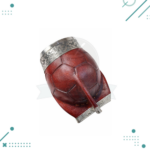 Mate Imperial Diseño Pelota de Futbol, Base Alpaca Color Marron (13x10cm aprox.) - Imagen 6