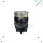 Mate Imperial Color Negro Con Dije - Sol (12x10cm aprox.) Argentina