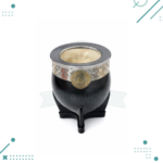 Mate Imperial Color Negro Con Dije - Sol (12x10cm aprox.) Argentina - Imagen 2