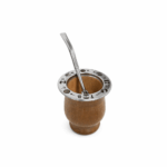 Camionero De Algarrobo Grabado - AFA (10x10cm aprox.) + Bombilla de Regalo