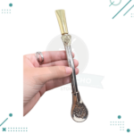 Bombillon de River Plate Alpaca/Bronce Dije De Bronce (18cm)