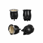 Combo Matero - Mate Camionero Negro + Yerba Playadito 500g + Bombilla - Imagen 3