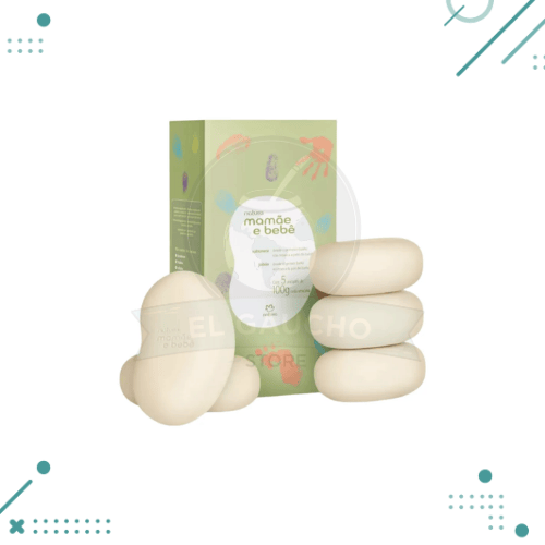 Diseño sin título (66) Jabon Natura Mama y Bebe (100gr) (5 unidades) (500gr) - Imagen 1