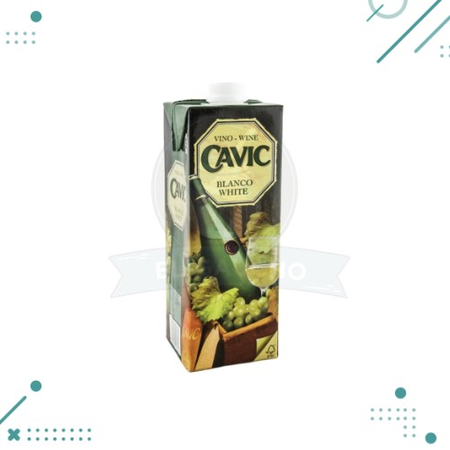 centella (18) Vino Blanco "Cavic" 1L - Imagen 1