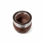 Mate Imperial de Algarrobo, Grabado Diseño Escudo Nacional (10x8cm) + Bombilla de Regalo - Imagen 3