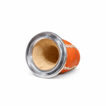 Mate Calabaza, Cuero Color Suela (10x10cm aprox.) - Imagen 2