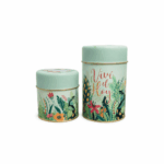 Combo Matero - Yerbera/Azucarera Lata "Vivi el Hoy" + Mate Nordico Verde Aqua + Bombilla - Imagen 3