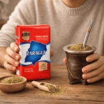 Combo Matero - Mate Camionero Interior Acero Marron + Yerba Taragui 250g + Bombilla de Regalo - Imagen 2