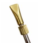 Bombillon de Alpaca y Bronce con Dije de Racing (18cm) - Imagen 2