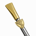 Bombillon de Alpaca y Bronce con Dije de Velez (18cm) - Imagen 2