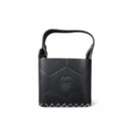 Canasta Matera Diseño Pelota, Premium 100% Cuero Primera Calidad, Color Negro (BOCA JUNIORS) - Imagen 6