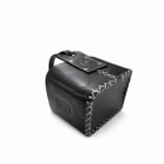 Canasta Matera Diseño Pelota, Premium 100% Cuero Primera Calidad, Color Negro (AFA) - Imagen 2