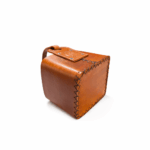 Canasta Matera Premium 100% Cuero Primera Calidad, Color Suela con Diseño - Imagen 5