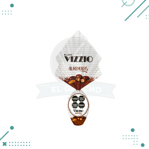 Diseño sin título - 2026-03-18T130437.803 Huevo De Pascua, VIZZIO Almendras x87gr - Imagen 1