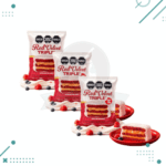 Alfajor Fantoche Triple, RED VELVET x100g (Paxk x3un) (300g)