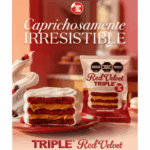 Alfajor Fantoche Triple, RED VELVET x100g (Paxk x3un) (300g) - Imagen 2