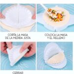 Cierra Empanada y Molde Cortante, 2 en 1 (12cm) - Imagen 2