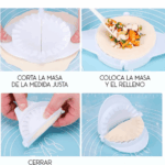 Cierra Empanada y Molde Cortante, 2 en 1 (12cm) - Imagen 2