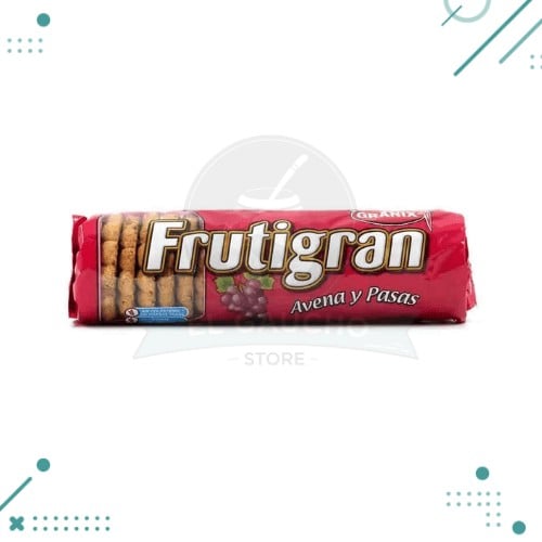 Diseño sin título (79) Galletitas Frutigran avena y pasas 250 gr - Imagen 1