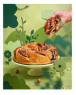 Rosca de Pascuas RAPANUI- Frambuesa y Chocolate Amargo (750gr)