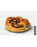 Rosca de Pascuas RAPANUI- Frambuesa y Chocolate Amargo (750gr) - Imagen 3