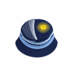 Gorro Piluso ARGENTINA, Color Azul con Diseño - Imagen 3