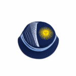 Gorro Piluso ARGENTINA, Color Azul con Diseño - Imagen 2