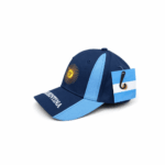 Gorra de Gabardina ARGENTINA, Azul con Detalles Celestes y Sol Bordado - Imagen 4