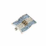 Escarapela Argentina con Brillos, Diseño Bandera - Imagen 2