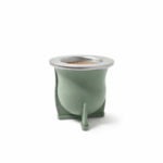 Combo Matero - Termo Acero Inoxidable 1.2L con Manija (verde) + Mate Camionero Nativo (verde) con Bombilla + Canasta Matera Uruguaya Negra + Yerba Mañanita 250g - Imagen 5