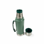 Combo Matero - Termo Acero Inoxidable 1.2L con Manija (verde) + Mate Camionero Nativo (verde) con Bombilla + Canasta Matera Uruguaya Negra + Yerba Mañanita 250g - Imagen 6