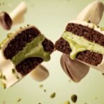 Alfajor Dubai Blanco, Pistacho Style x70g (Pack 2un) (140g) - Imagen 4
