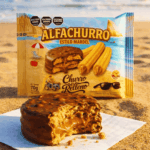 Alfajor ALFACHURRO, Estilo Mardel (Churro Relleno) x70g (Pack x4un) (280g) - Imagen 2