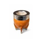 Mate Imperial Calabaza, Base Bolitas (Color Suela) (13x10cm aprox) - Imagen 2