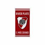 Toallon Playero RIVER PLATE- Color Rojo
