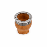 Mate Imperial Algarrobo, Guarda De Alpaca Grabado Boca Juniors + Bombilla de regalo - Imagen 5