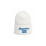Gorro De Lana ARGENTINA Color Blanco