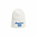 Gorro De Lana ARGENTINA Color Blanco