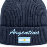 Gorro De Lana ARGENTINA Color Azul - Imagen 5
