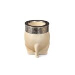 Mate Imperial de Calabaza, Cuero Color Natural - Imagen 2