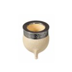 Mate Imperial de Calabaza, Cuero Color Natural - Imagen 3